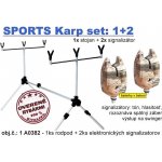 Sports Carp set 1+2 stojan + 2x signalizátor – Zboží Mobilmania