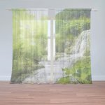 Sablio Záclony Kaskádovitý vodopád: 2ks 150x250cm – Hledejceny.cz