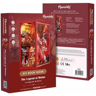 Figured ART Book Nook sada Legenda o Mulan – Hledejceny.cz