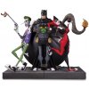 Sběratelská figurka DC Collectible DC Gallery zarážka na knihy The Joker & Harley Quinn 22 cm