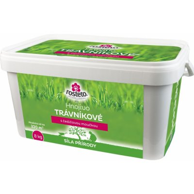 Rosteto Hnojivo s čedičovou moučkou - trávníkové 8 kg – Zboží Mobilmania