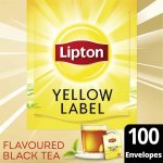 Lipton Čaj Yellow Label černý 100 x 1,8 g – Hledejceny.cz