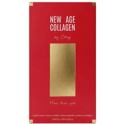 ElementIQ New Age Collagen Kolagen Vstřebávaný v Ústech 30 proužků – Hledejceny.cz