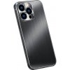 SES Odolný hliníkovo-silikonový Apple iPhone 15 - černé