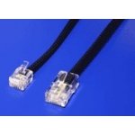 Goobay 68577 telefonní RJ45 - RJ11, 6m, černý – Zboží Mobilmania