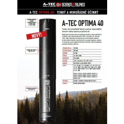 A-TEC OPTIMA 40 pro ráže do 6,5mm na závit M14x1mm