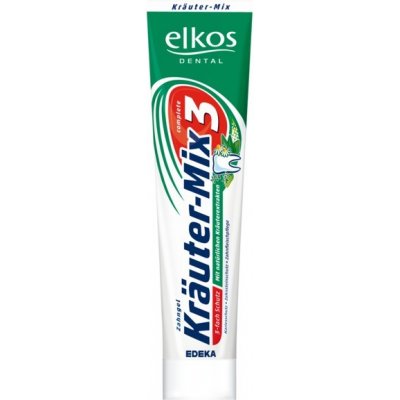 Elkos Kräuter-Mix 3 zubní pasta s bylinkami 125 ml – Hledejceny.cz