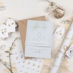 Sada na balení svatebního daru - exklusivní přání a balicí sada – Zboží Mobilmania