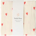 STUDIO NOOS SWADDLE ZAVINOVAČKA Print Large Beige Hearts – Hledejceny.cz
