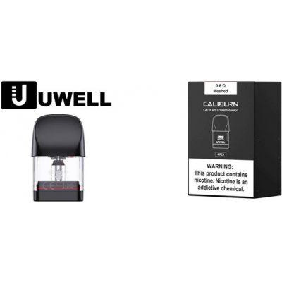 Uwell Caliburn G3 Pod cartridge 1 ks 0,9 ohm – Hledejceny.cz