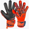 Fotbal - rukavice Reusch Attrakt Silver NC hyperorng/elec blue/blck