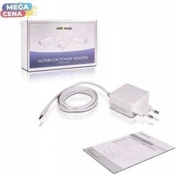 Whitenergy WE AC adaptér 20V/15V/12V/9V/5V/3.0A 45W konektor USB-C, 10576 - neoriginální