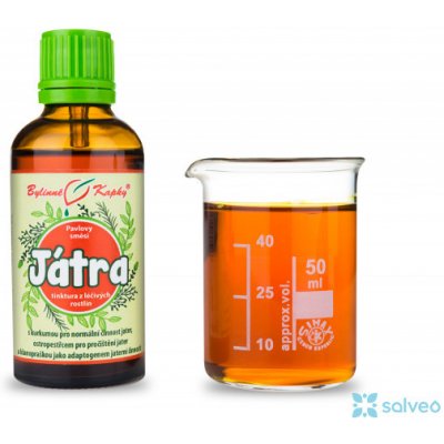 Bylinné kapky Pavlovy bylinné kapky Játra regenerace tinktura 50 ml – Hledejceny.cz