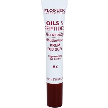 FlosLek Laboratorium Oils & Peptides Regeneration 60+ oční krém s remodelujícím účinkem 15 ml