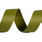 Stuha 24mm atlasová hedvábná oboulící zelená – Zboží Dáma