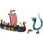 LEGO® Creator 31132 Vikingská loď a mořský had – Hledejceny.cz