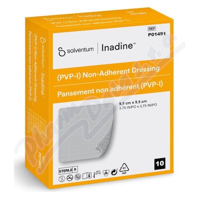Inadine 5 x 5 cm 25 ks Solventum – Zboží Dáma