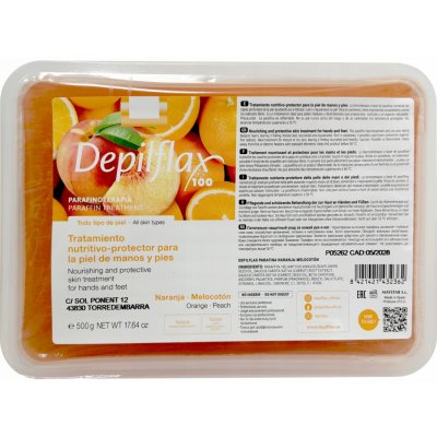 DEPILFLAX 100 PARAFFIN POMERANČ A BROSKEV 500 g – Zbozi.Blesk.cz