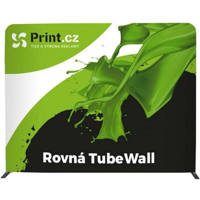 Print.cz Prezentační textilní stěna TubeWall, rovná, 600x228 cm – Zboží Živě