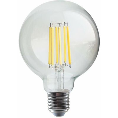 ACA Lighting LED FILAMENT E27 G95 12W 2700K 230V 1540lm RA80 PALA9512WW – Zboží Živě