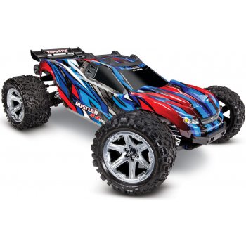 Traxxas Rustler VXL 4WD TQi RTR modrá 1:10