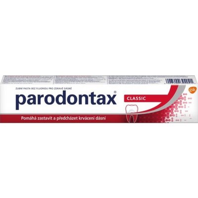 Parodontax zubní pasta Classic bez fluoru 75 ml