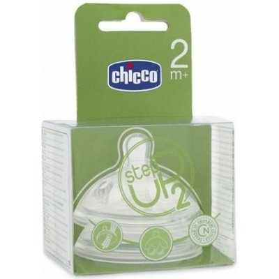 Chicco savička Step Up2 silikon střední průtok transparentní – Zboží Dáma