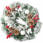 Verk 26192 Vánoční věnec s ozdobami 20 cm – Sleviste.cz