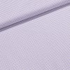 Metráž Bavlněné plátno Jolana JO008/13 fialový puntík na bílé 2mm, š.150cm (látka v metráži)