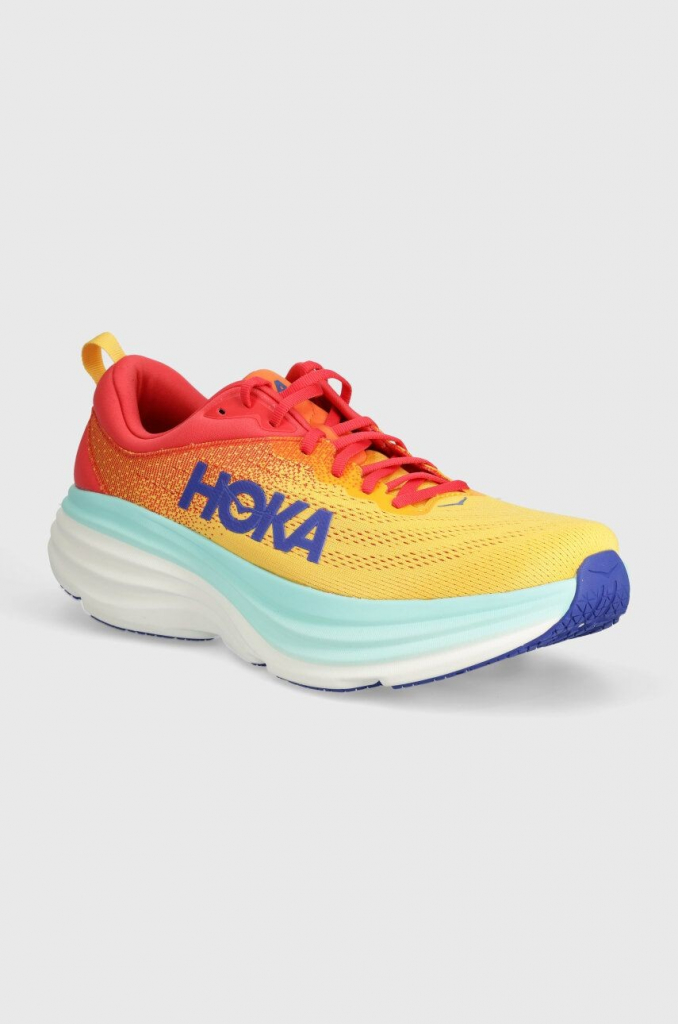 Hoka One One Clifton 9 Wide cerise cloudless