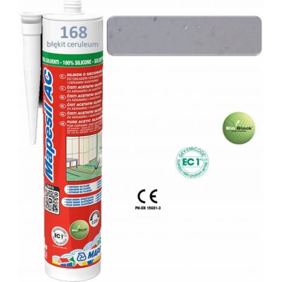 MAPEI Mapesil AC 168 sanitární silikon Cerulean 310 ml