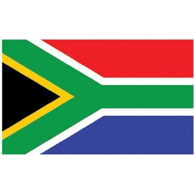 funny fashion Vlajka Jihoafrická republika 150 x 90 cm