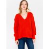 Dámský svetr a pulovr Camaieu svetr Červená