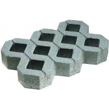 Diton Zatravňovací 60 x 40 x 8 cm přírodní beton 1 ks