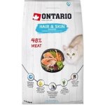 Ontario Cat Hair & Skin Salmon 6,5 kg – Sleviste.cz