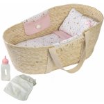 Llorens 201 - Mojžíšův košík pro panenku s povlečením a s doplňky – Hledejceny.cz