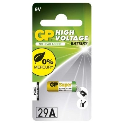 Alkalická speciální baterie GP 29AF (A32, L822) 9 V