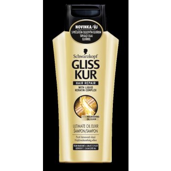 Gliss Kur Hair Repair Ultimate Oil Elixir Shampoo 250 ml