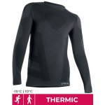 Iron-ic Dětské funkční termo triko s dlouhým rukávem THERMIC do nízkých teplot Black – Zboží Dáma