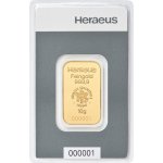Heraeus zlatý slitek 10 g – Zboží Dáma