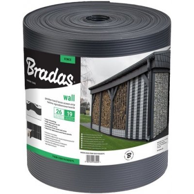Bradas Solid 1200 g/m2 0,19 x 26 m tmavě šedá – Sleviste.cz