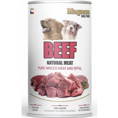 MAGNUM Natural BEEF Meat dog 1200 g – Zboží Mobilmania