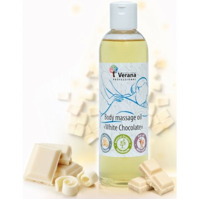 Verana masážní olej Bílá čokoláda 250 ml – Zboží Mobilmania