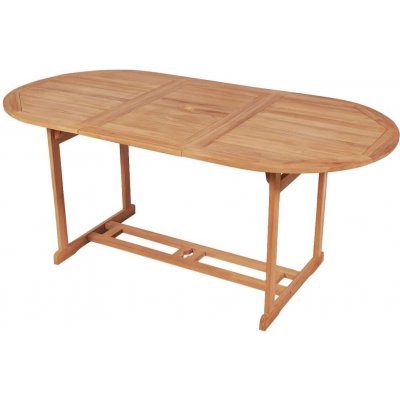 OMAXI 559047 Zahradní stůl 180 x 90 x 75 cm masivní teakové dřevo – Hledejceny.cz