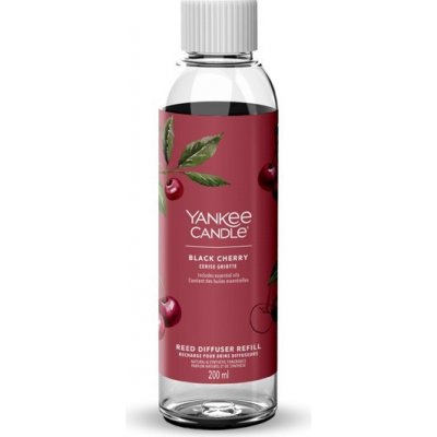 Yankee Candle Náhradní náplň do aroma difuzéru Signature Black Cherry Reed 200 ml – Zboží Dáma