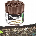 BRADAS Obruba záhonů hnědá, 9m, 20cm COLOUR BOX BR-OBFB 0920 – Sleviste.cz