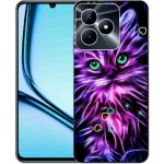 mmCase Realme Note 50 Gelový kryt abstraktní kočka – Zboží Živě