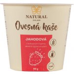 Natural Jihlava ovesná kaše bez lepku jahodová 80 g – Zbozi.Blesk.cz