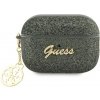 Pouzdro na sluchátka Guess AirPods Pro 2 cover Glitter Flake 4G Charm GUAP2GLGSHA