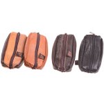 Klíčenka Kubát Kůže oválná 2 zipy 401 rezavá – Zboží Dáma